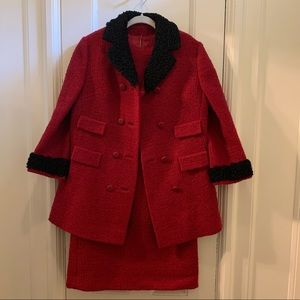 Vintage Joseph Stein dress with coat